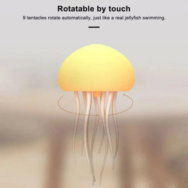 Dancing jellyfish lamp LED