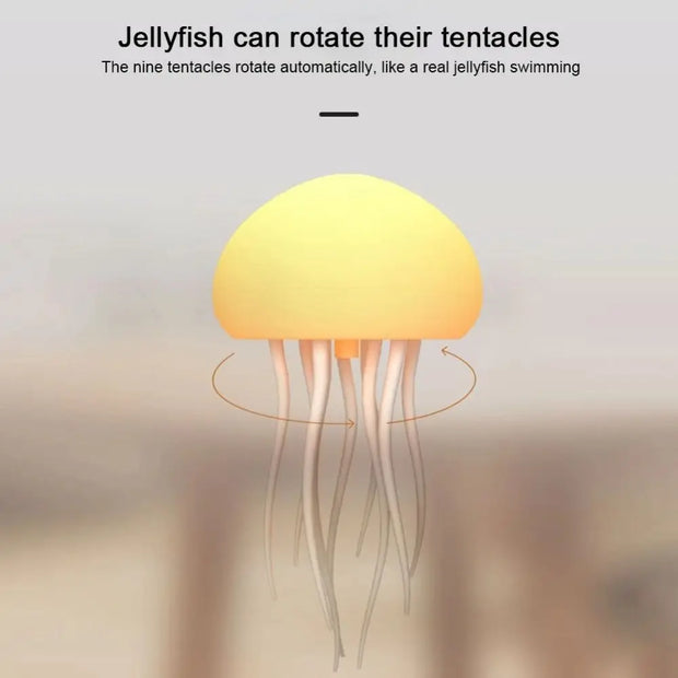 Dancing jellyfish lamp LED